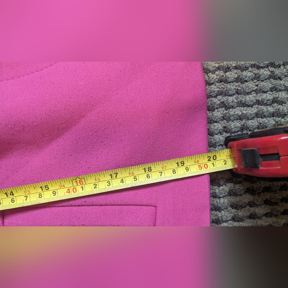 LOFT Women's Pink Blazer Top - Picture 7 of 10